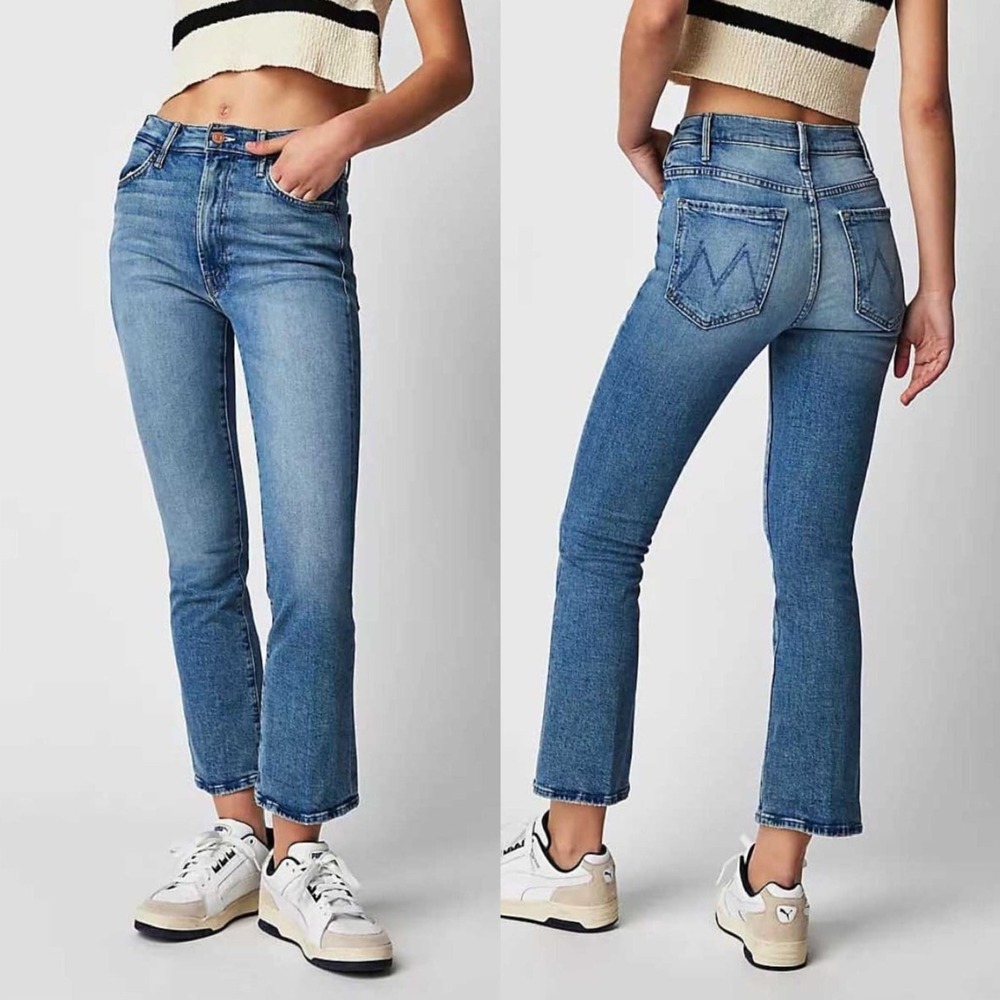 Mother Denim The Hustler Ankle Jean, Scenic Wash Route Sz 29